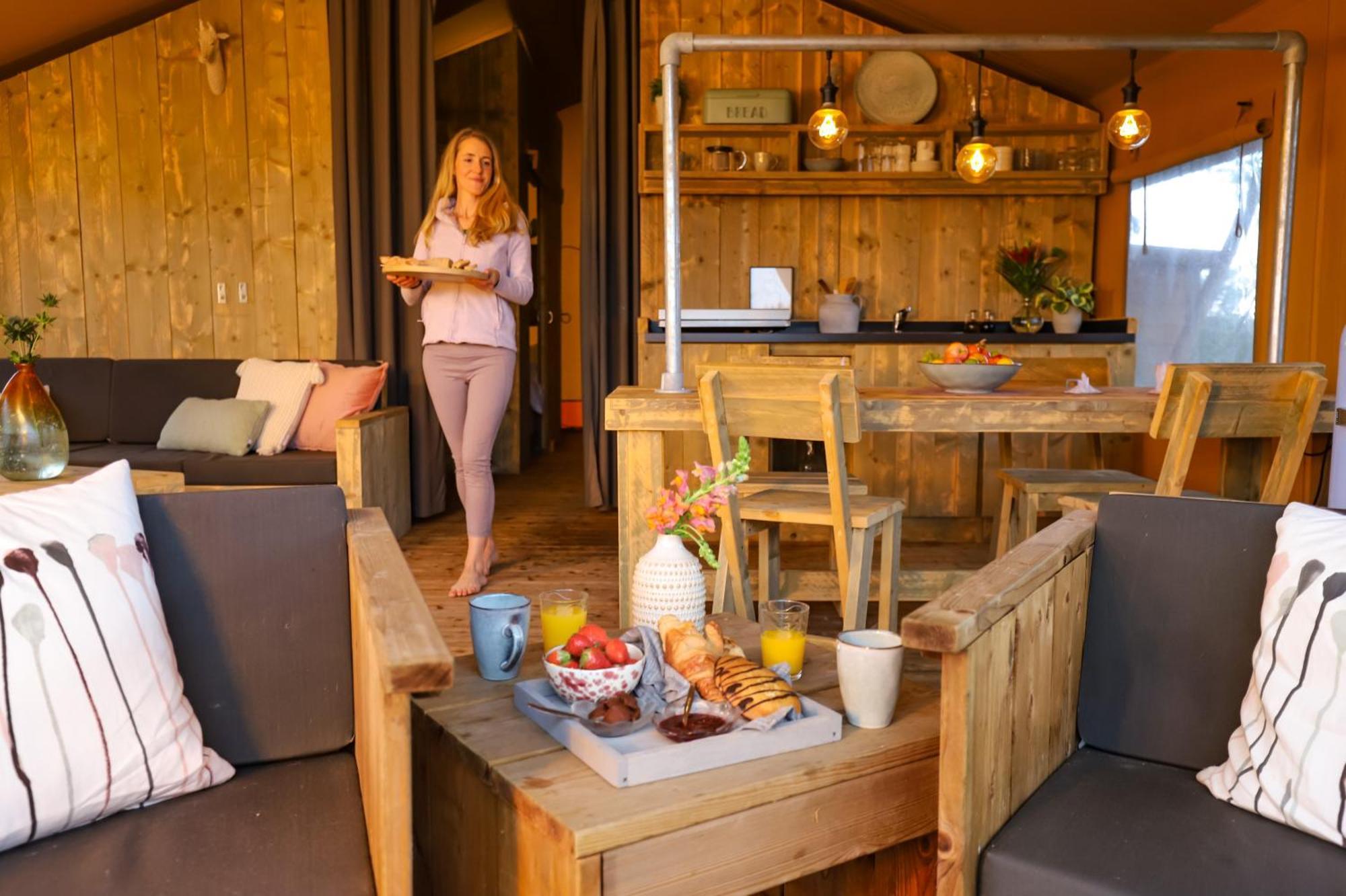 Luxe Glamping Tent Bant Exterior foto