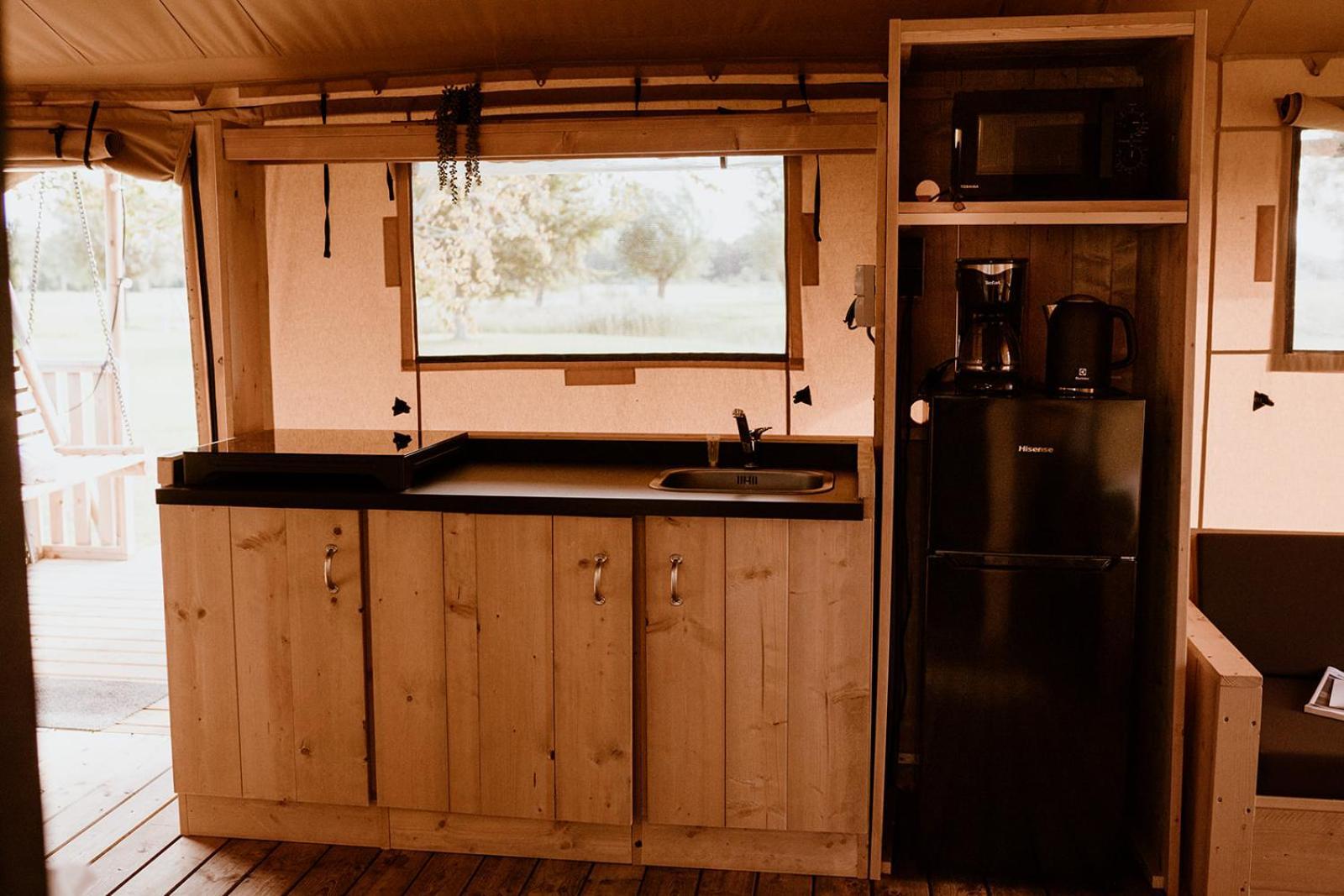 Luxe Glamping Tent Bant Exterior foto