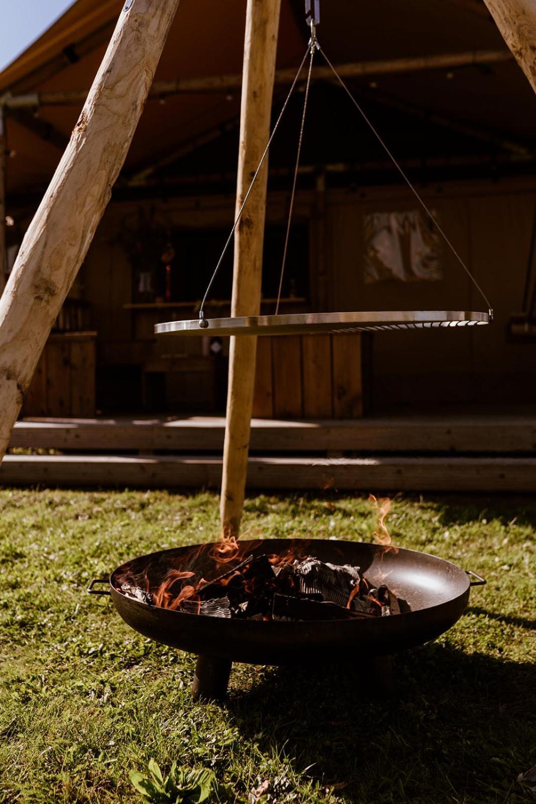 Luxe Glamping Tent Bant Exterior foto