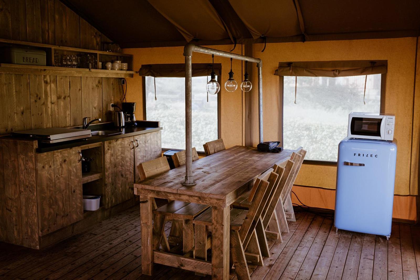 Luxe Glamping Tent Bant Exterior foto