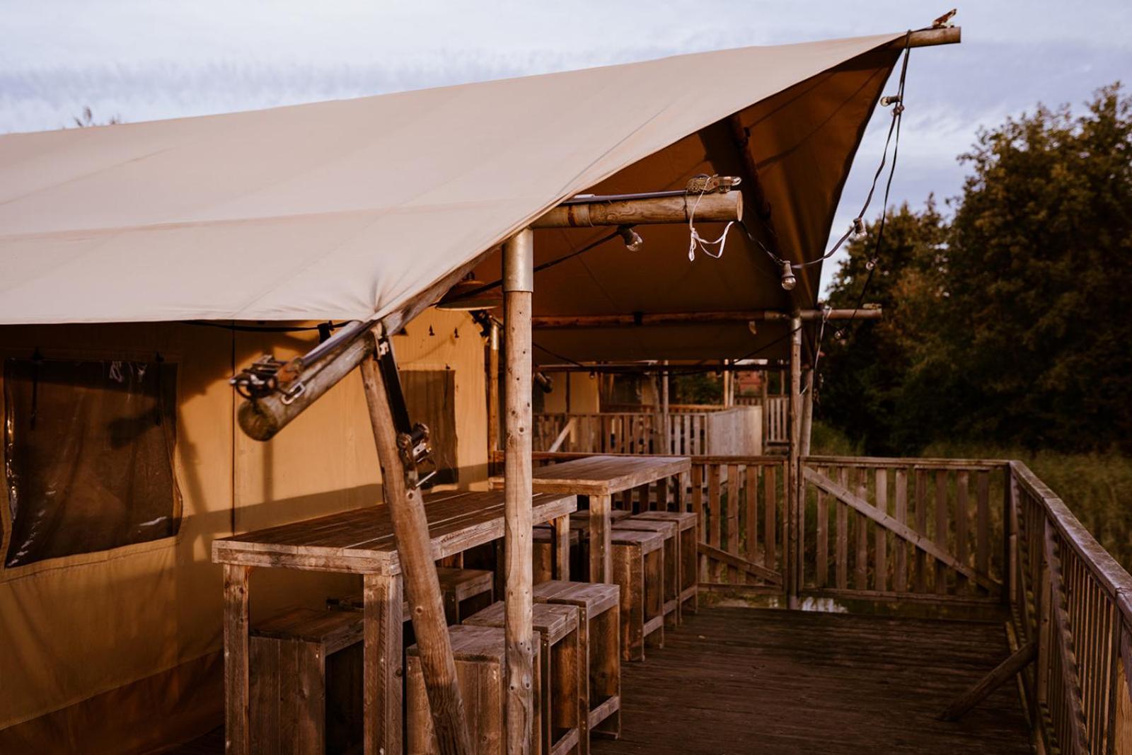 Luxe Glamping Tent Bant Exterior foto