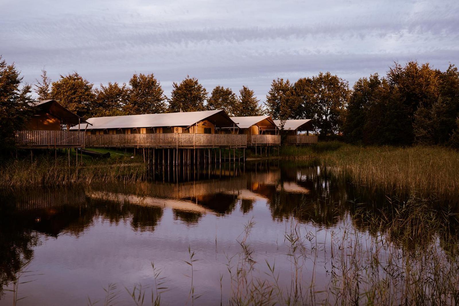 Luxe Glamping Tent Bant Exterior foto